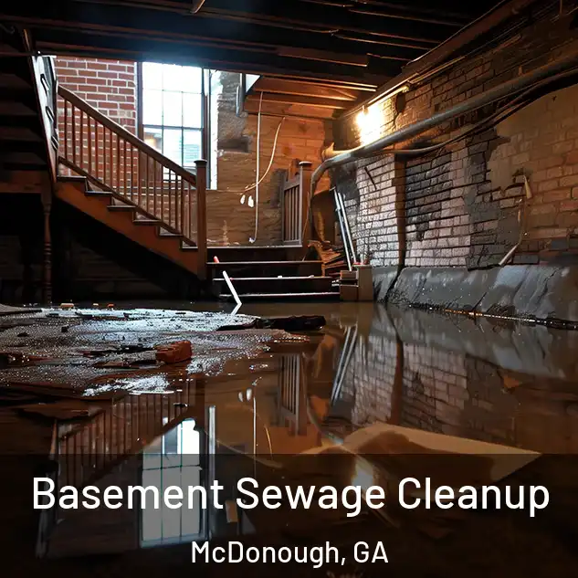  Basement Sewage Cleanup McDonough, GA